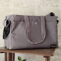 Ibiyaya Canvas Pet Carrier Tote (Smoke Grey)