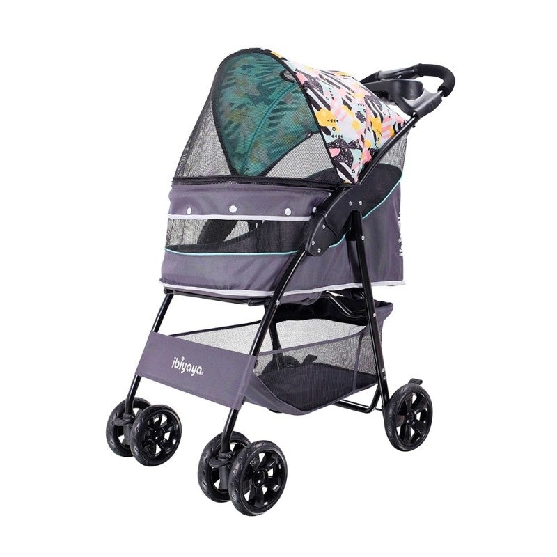 Ibiyaya Cloud 9 Pet Stroller (Mint Green)