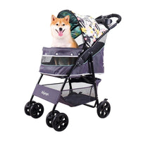 Ibiyaya Cloud 9 Pet Stroller (Mint Green)