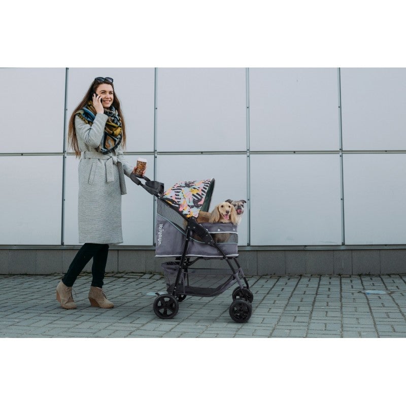 Ibiyaya Cloud 9 Pet Stroller (Mint Green)