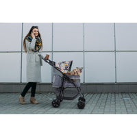 Ibiyaya Cloud 9 Pet Stroller (Mint Green)