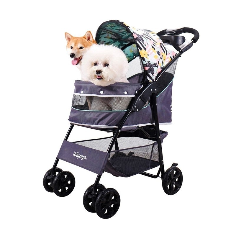 Ibiyaya Cloud 9 Pet Stroller (Mint Green)