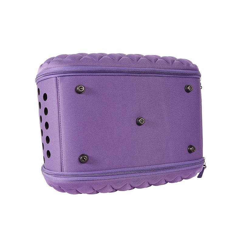 Ibiyaya Diamond Deluxe Pet Carrier (Dark Purple)