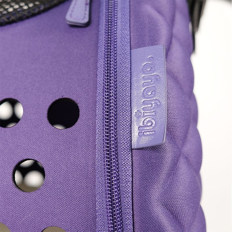 Ibiyaya Diamond Deluxe Pet Carrier (Dark Purple)