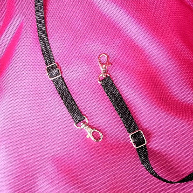 Ibiyaya Double Decker Pet Bus Stroller (Red Violet)