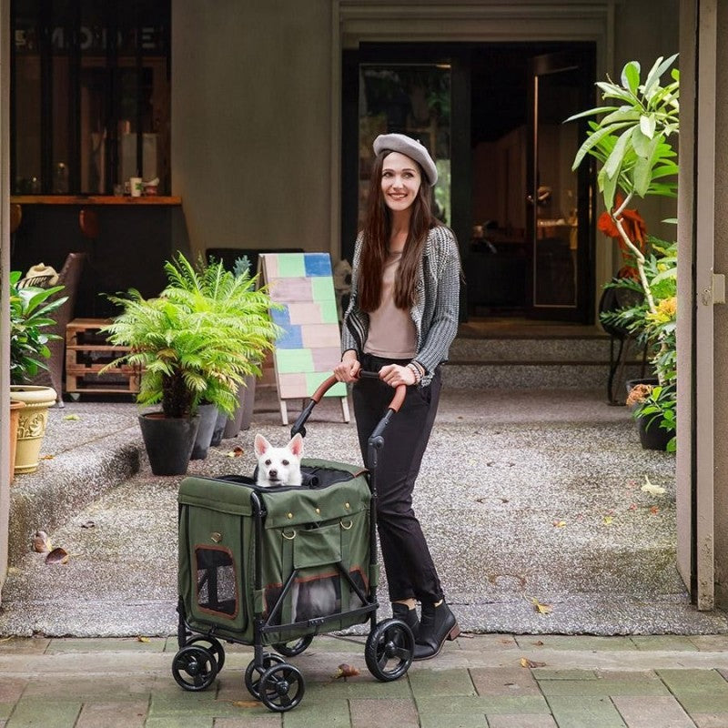 Ibiyaya Gentle Giant Pet Wagon Army Green