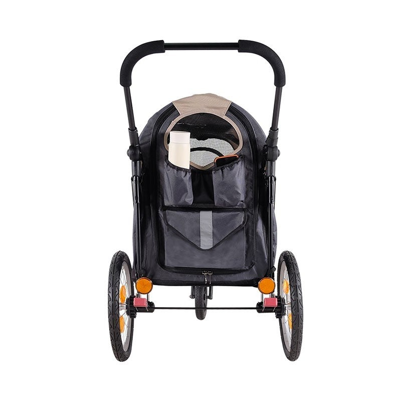Ibiyaya Happy Pet Trailer / Jogger 2.0 (Latte)