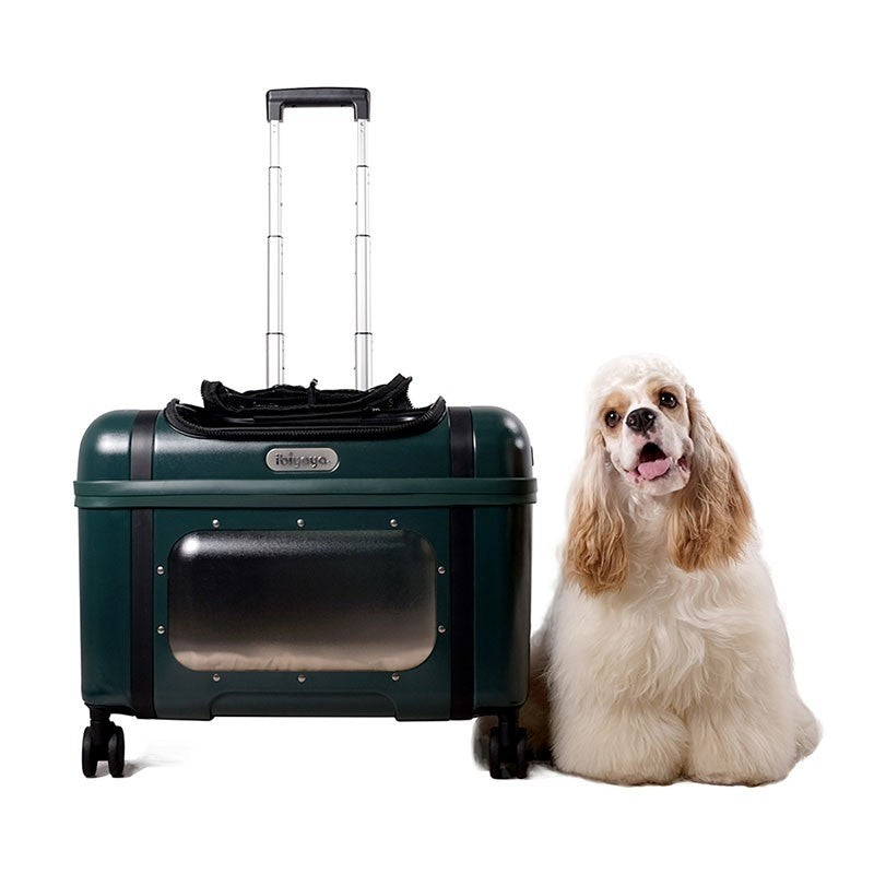 Ibiyaya Lavada Pet Transport Luggage (Phthalo Green)