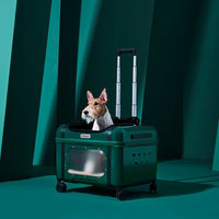 Ibiyaya Lavada Pet Transport Luggage (Phthalo Green)