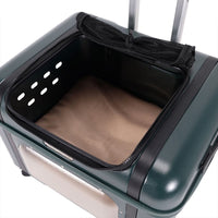 Ibiyaya Lavada Pet Transport Luggage (Phthalo Green)