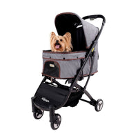 Ibiyaya Speedy Fold Pet Buggy (Grey)
