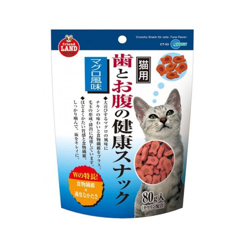 Marukan Crunchy Snack For Cat Tuna 80g