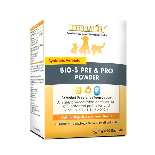 Natural Pet Bio-3 Pre & Pro Powder