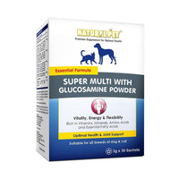 Natural Pet Super Multi With Glucosamine Powder