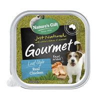Nature's Gift Gourmet Loaf Style Real Chicken Tray Dog Food - Pets' Station