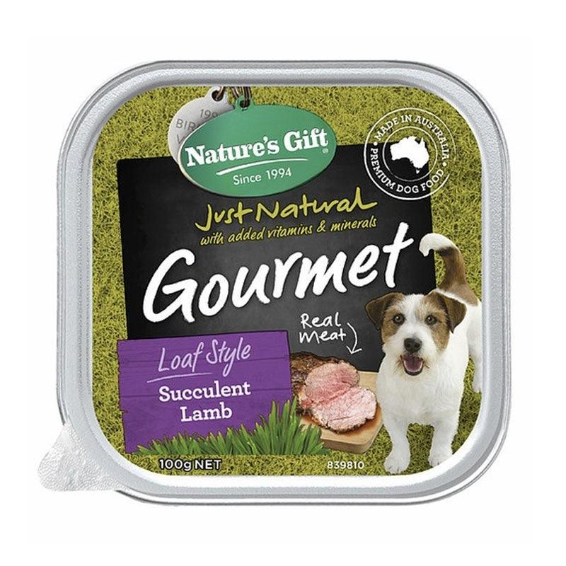Nature's Gift Gourmet Loaf Style Succulent Lamb Tray Dog Food - Pets' Station