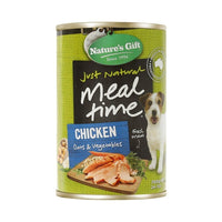 Nature's Gift Meal Time Chicken, Oats & Vegetables Canned Dog Food