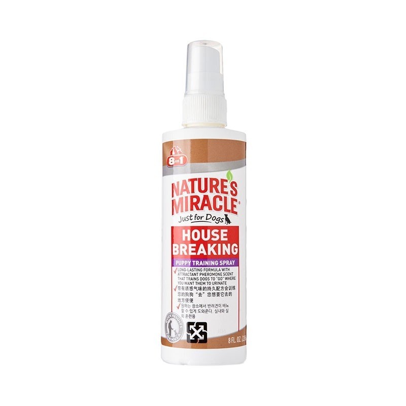 Nature's Miracle Just For Dogs Housebreaking Puppy Training Spray Pets' Station