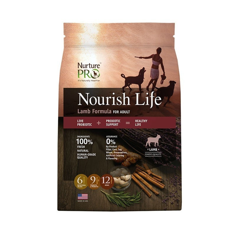 Nurture Pro Nourish Life Lamb Formula For Adult Dry Dog Food