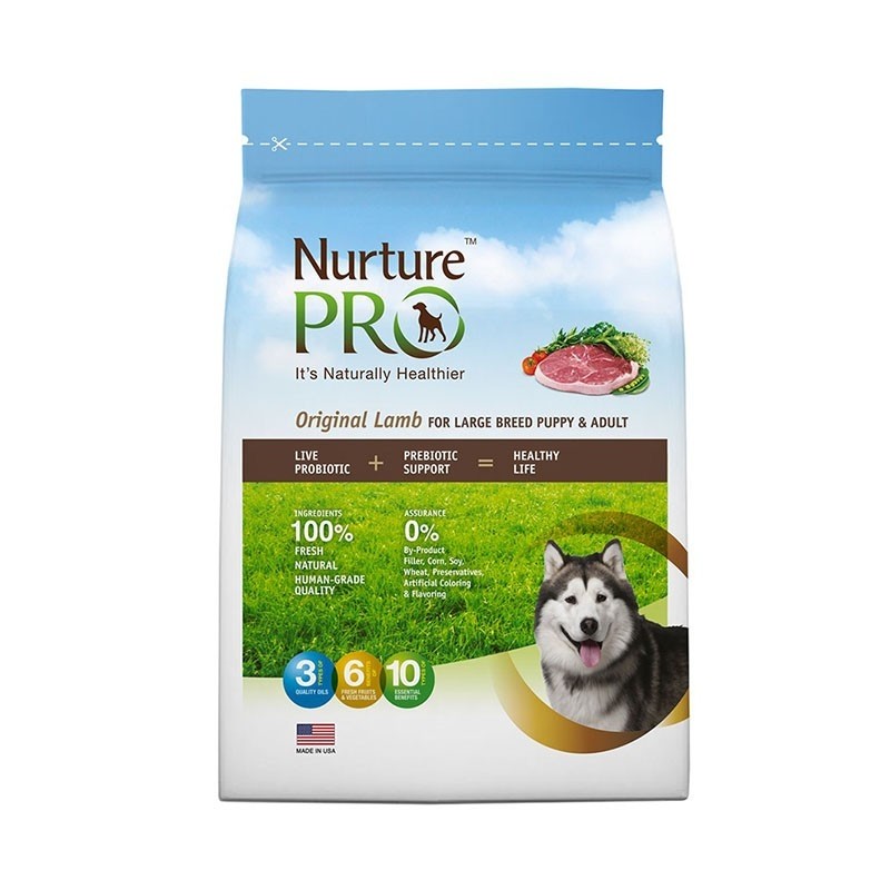 Nurture Pro Original Lamb For Large Breed Puppy Adult Dry Dog Food