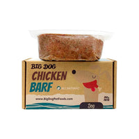 Big Dog Chicken Barf Frozen Raw Dog Food