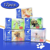 Pet Soft Pet Disposable Female Puppy Dog Diaper 34-54cm (l) 12pcs
