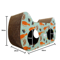 Ps Corrugated Cat Head Scratch With Hole