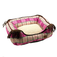 Ps Pink Checker Pet Bed