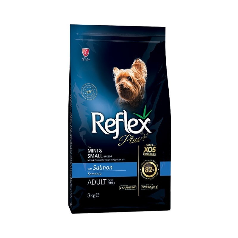 Reflex Plus Adult Mini & Small Dog With Salmon Dry Dog Food