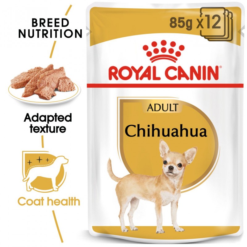 Royal Canin Breed Health Nutrition Adult Chihuahua Pouch Dog Food