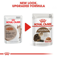 Royal Canin Feline Health Nutrition Ageing 12+ Pouch Cat Food