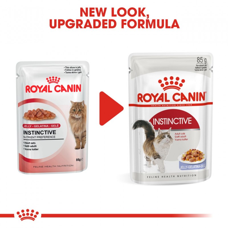 Royal Canin Feline Health Nutrition Instinctive Jelly Pouch Cat Food