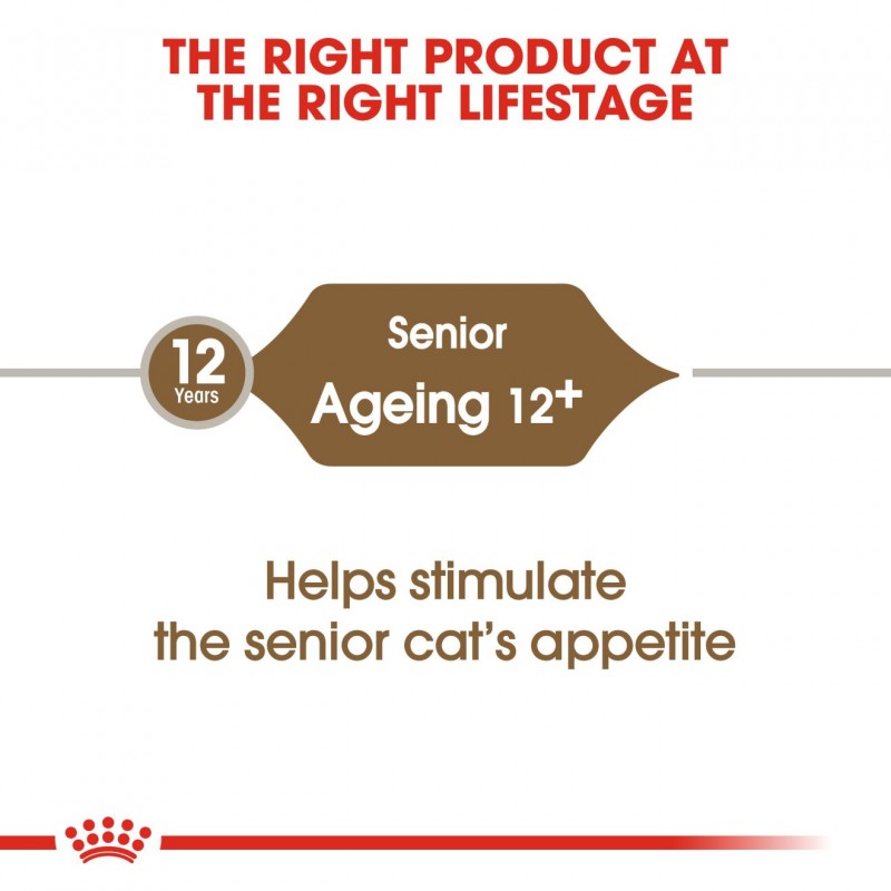 Royal Canin Feline Health Nutrition Senior Ageing Sterilised 12+ Dry Cat Food