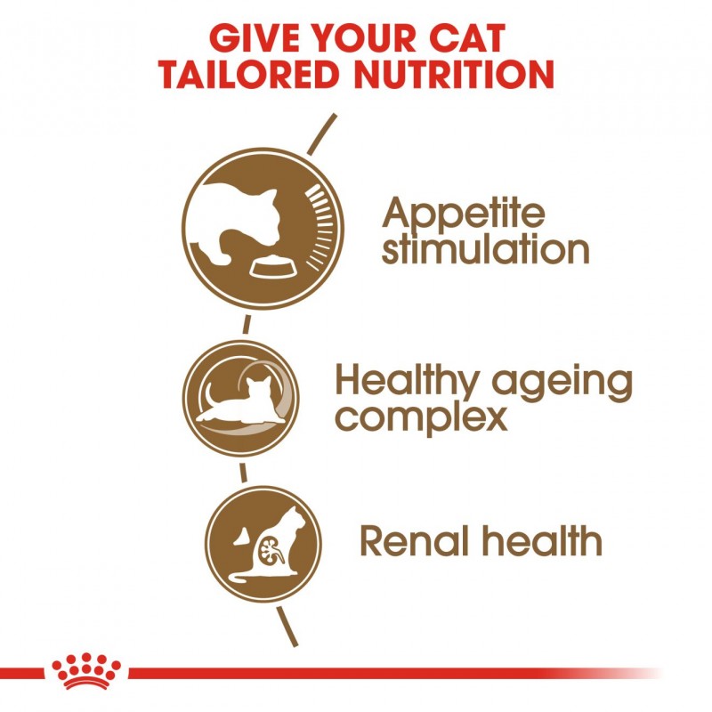 Royal Canin Feline Health Nutrition Senior Ageing Sterilised 12+ Dry Cat Food
