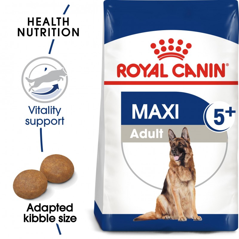 Royal Canin Maxi Adult 5+ Dry Dog Food 15kg