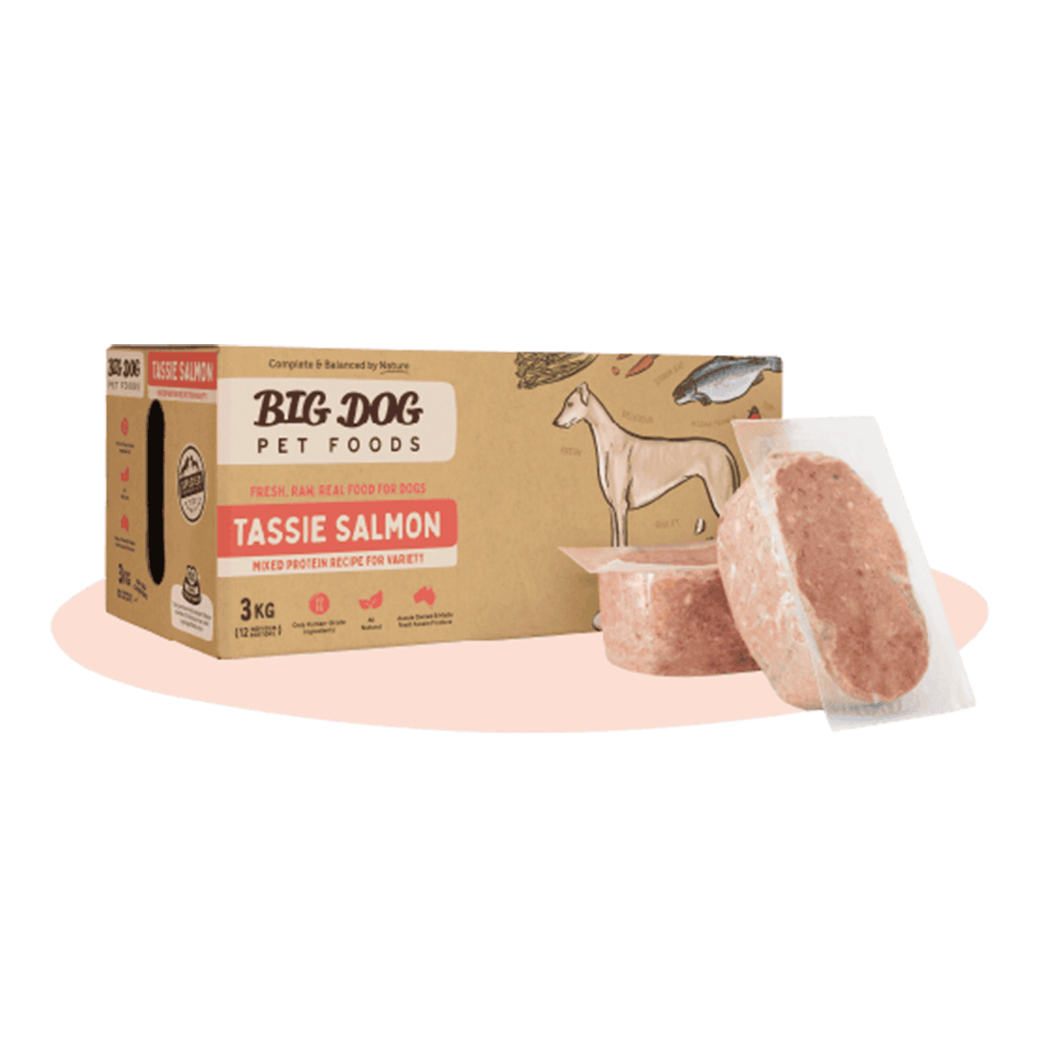 Barf frozen dog hot sale food