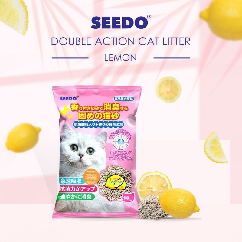 Seedo Double Action Cat Litter