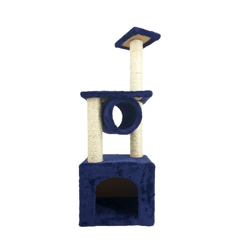 Sin Cheng 3 Tier Cat Scratching Post (Blue)