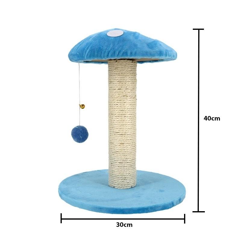 Sin Cheng Shroom Scratching Post (Blue)