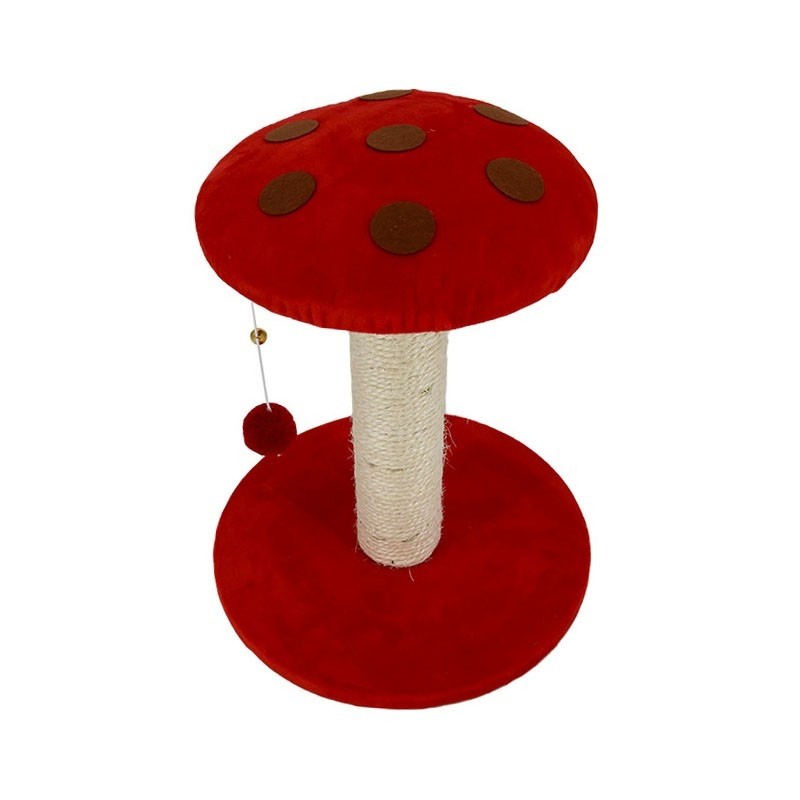 Sin Cheng Shroom Scratching Post (Red)