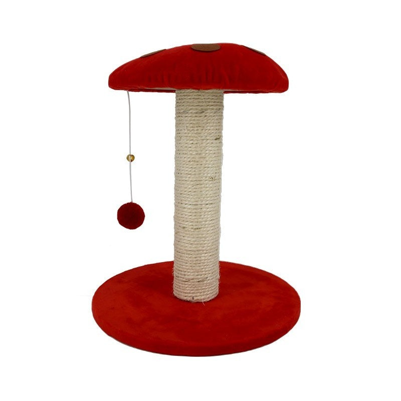 Sin Cheng Shroom Scratching Post (Red)