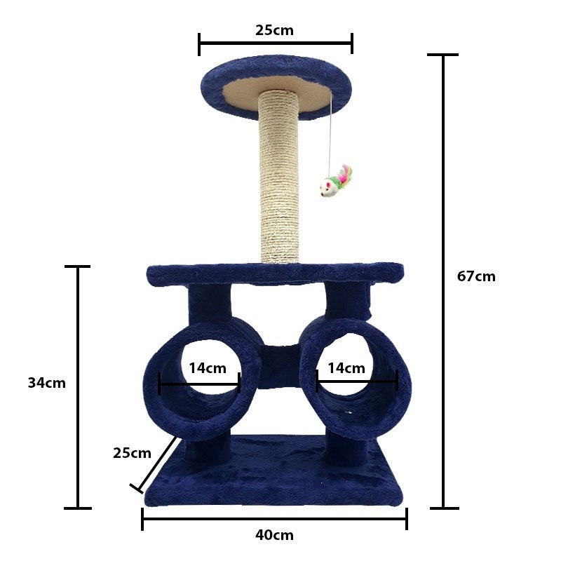 Sin Cheng Specs Cat Scratch Post (Blue)
