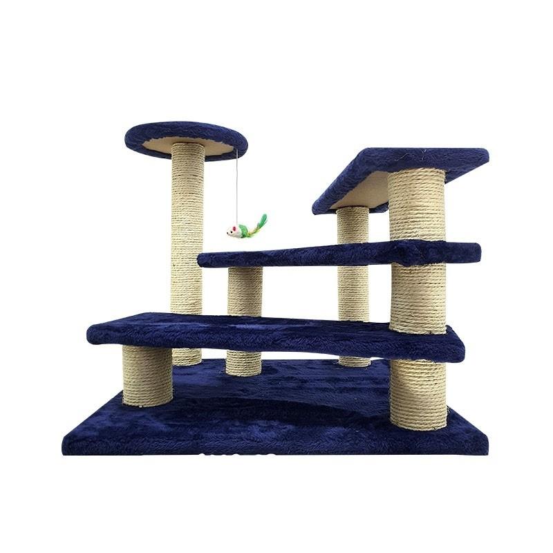 Sin Cheng Stairs Cat Scratching Post (Blue)