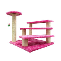Sin Cheng Stairs Cat Scratching Post (Pink)
