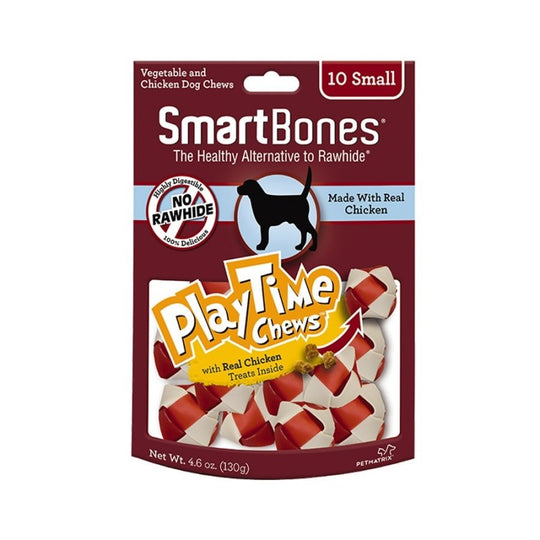 Smartbones Playtime Chicken Chews (small) 10 Pieces