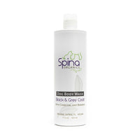 Spina Organics Black & Grey Coat Dog Body Wash