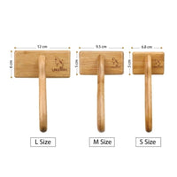 Unleash Bamboo Soft Slicker Ball Pin Brush