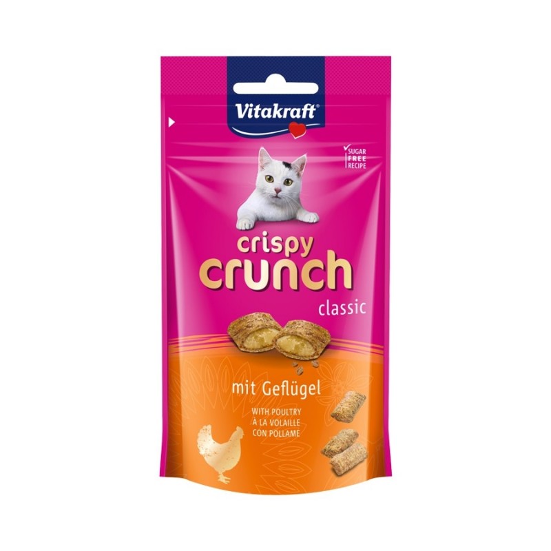 Vitakraft Crispy Crunch Classic Poultry Cat Treat