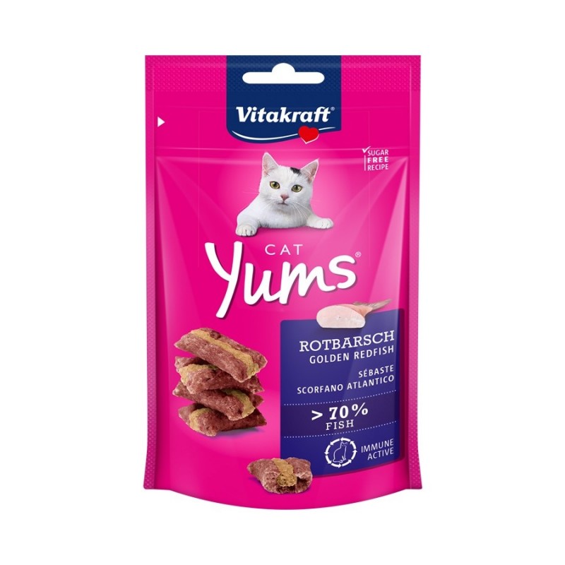 Vitakraft Cat Yums Golden Redfish Cat Treat