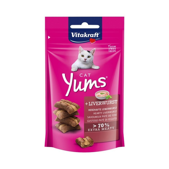 Vitakraft Cat Yums Liver Sausage Cat Treat